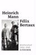 Briefwechsel, 1922-1948 : im Anhang noch aufgenommen: neue aufgefundene Briefe von Félix und Pierre Bertaux