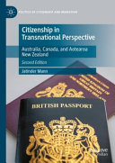 Citizenship in transnational perspective : Australia, Canada, and Aotearoa New Zealand