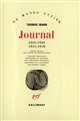 Journal : 1918-1921 : 1933-1939
