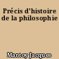 Précis d'histoire de la philosophie