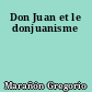 Don Juan et le donjuanisme