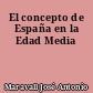 El concepto de España en la Edad Media