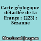 Carte géologique détaillée de la France : [223] : Sézanne