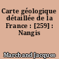 Carte géologique détaillée de la France : [259] : Nangis