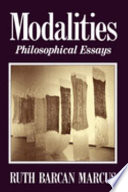Modalities : philosophical essays
