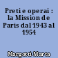 Preti e operai : la Mission de Paris dal 1943 al 1954