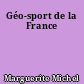 Géo-sport de la France