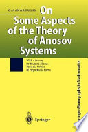On some aspects of the theory of Anosov systems