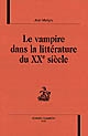 Le 	vampire dans la littérature du XXe siècle : Jean Marigny
