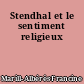 Stendhal et le sentiment religieux