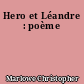 Hero et Léandre : poème
