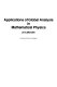 Applications of global analysis in mathematical physics