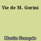 Vie de M. Gorini