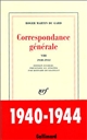 Correspondance générale : 8 : 1940-1944