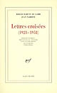 Lettres croisées (1923-1958)