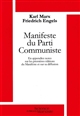 Manifeste du Parti communiste : en appendice notes sur les premières éditions du "Manifeste" et sur sa diffusion
