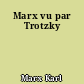 Marx vu par Trotzky