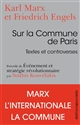 Sur la Commune de Paris : textes et controverses