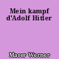 Mein kampf d'Adolf Hitler