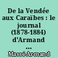 De la Vendée aux Caraïbes : le journal (1878-1884) d'Armand Massé, missionnaire apostolique : 1