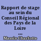 Rapport de stage au sein du Conseil Régional des Pays de la Loire : Pôle Relations Européennes