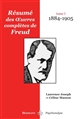Œuvres complètes de Freud : résumé analytique : Tome I : 1884-1905
