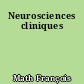 Neurosciences cliniques