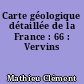 Carte géologique détaillée de la France : 66 : Vervins