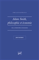 Adam Smith : philosophie et économie : De la sympathie à l'échange