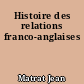Histoire des relations franco-anglaises