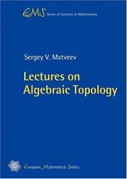 Lectures on algebraic topology