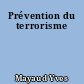 Prévention du terrorisme