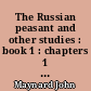 The Russian peasant and other studies : book 1 : chapters 1 to 15