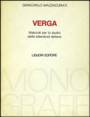 Giovanni Verga : materiali per lo studio della letteratura italiana