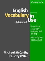 English vocabulary in use : Advanced