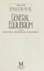 General equilibrium