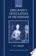 John Donne's articulations of the feminine
