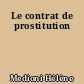 Le contrat de prostitution