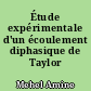 Étude expérimentale d'un écoulement diphasique de Taylor Couette