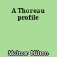 A Thoreau profile