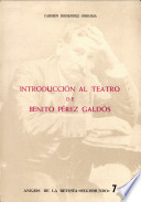 Introduccion al teatro de Benito Perez Galdos