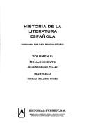 Historia de la literatura española : Vol. 2 : Renacimiento : Barroco