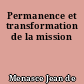Permanence et transformation de la mission