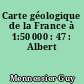 Carte géologique de la France à 1:50 000 : 47 : Albert