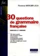 30 questions de grammaire française