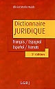 Dictionnaire juridique : français-espagnol : Diccionario jurídico : español-francés