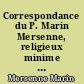 Correspondance du P. Marin Mersenne, religieux minime : IX : Du 2 janvier 1640 au 6 août 1640