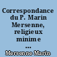 Correspondance du P. Marin Mersenne, religieux minime : V : 1635
