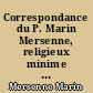 Correspondance du P. Marin Mersenne, religieux minime : VII : Janvier-Juillet 1638
