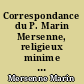 Correspondance du P. Marin Mersenne, religieux minime : XII : 1643